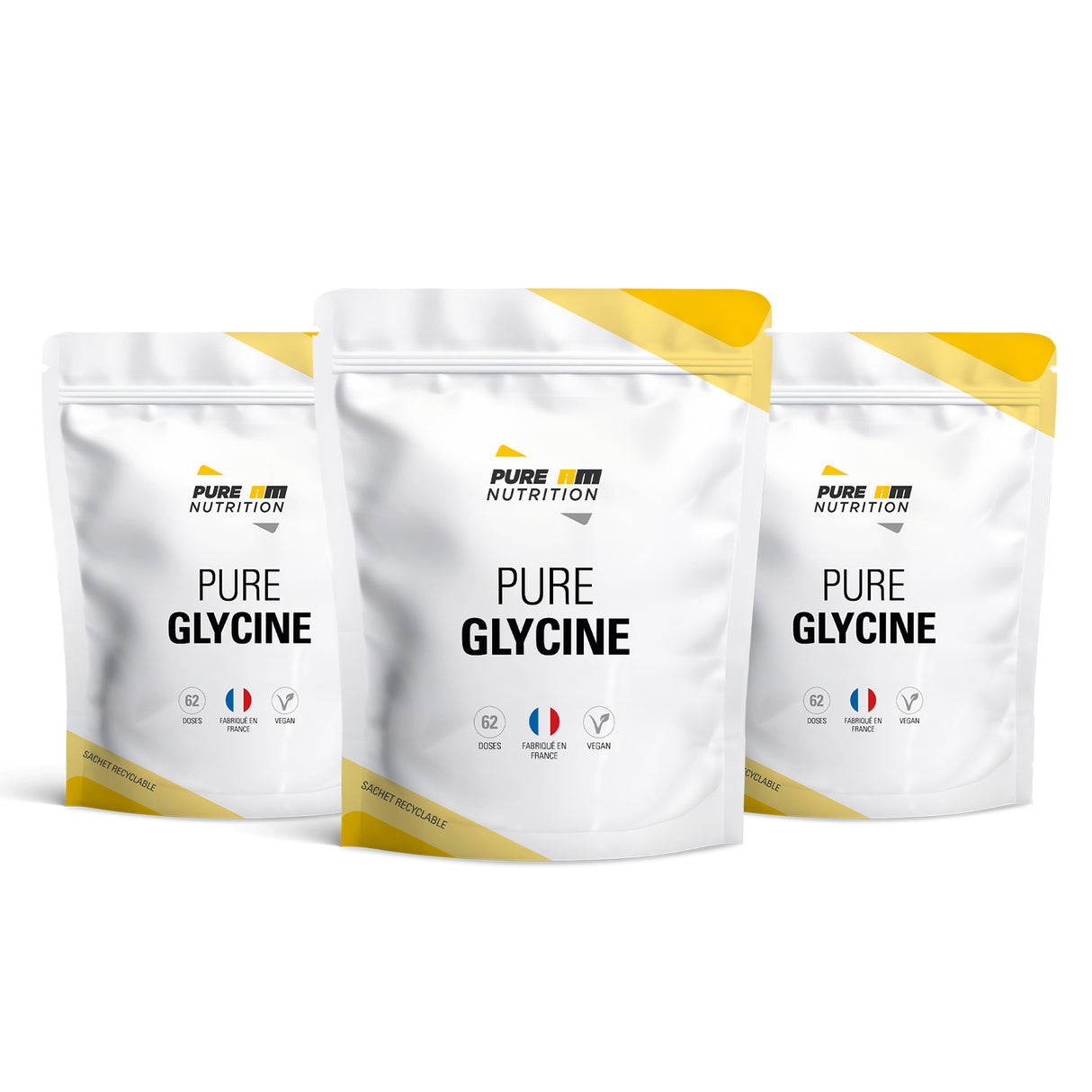 Pack de 3 PURE Glycine