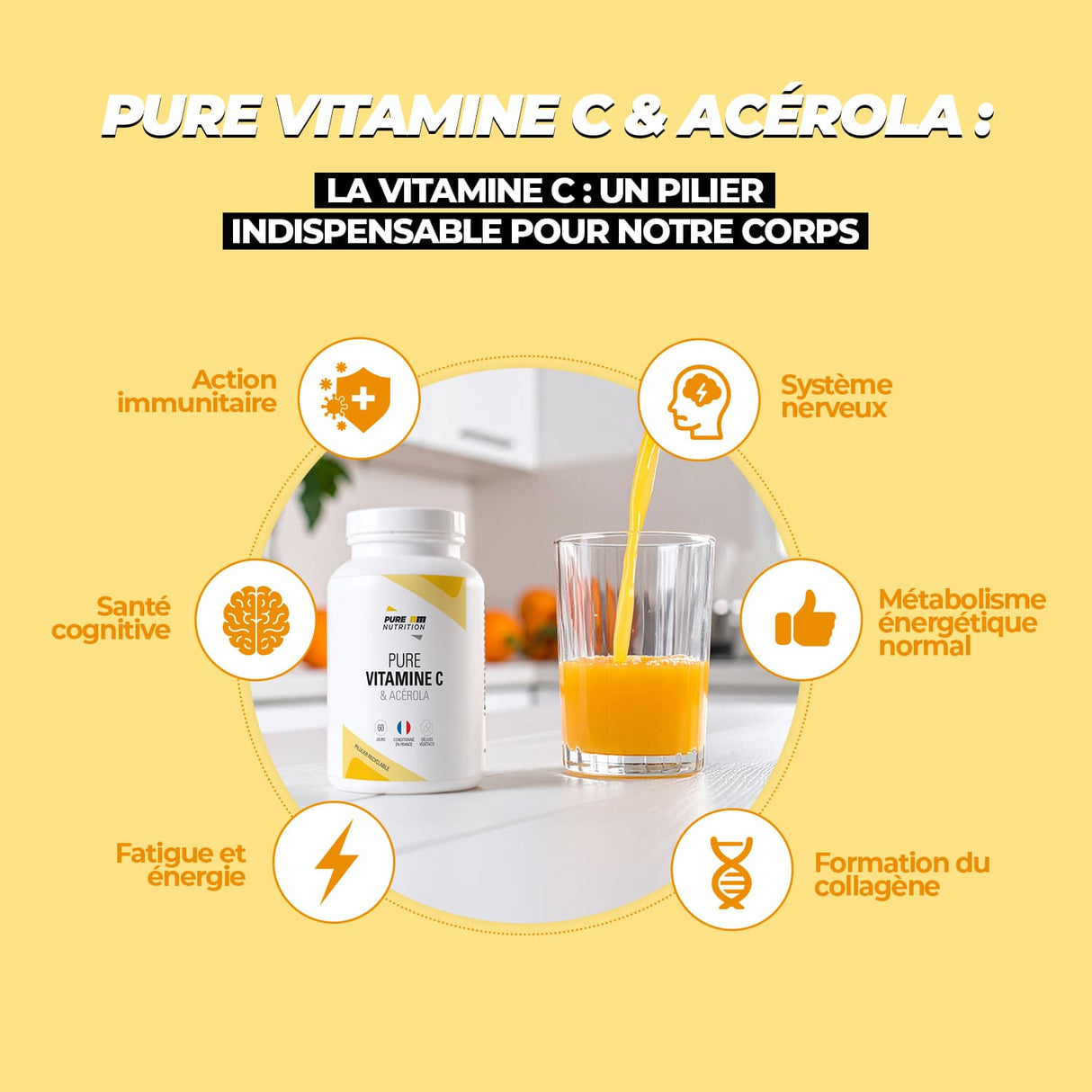 PURE Vitamine C & Acérola