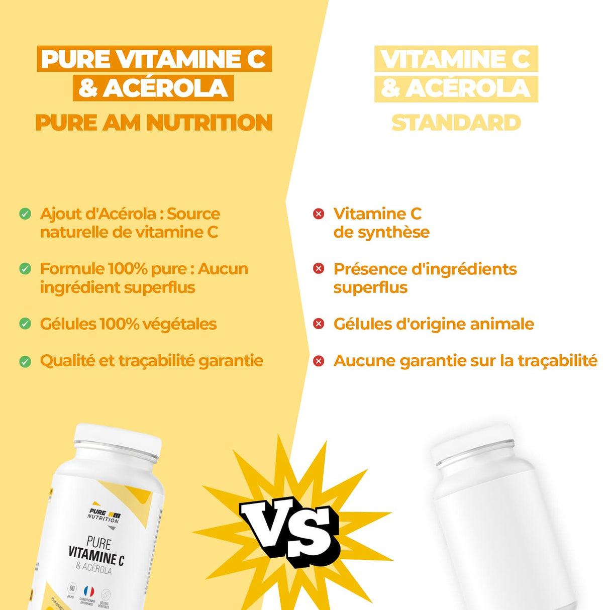 PURE Vitamine C & Acérola