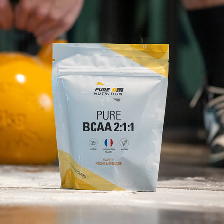 PURE BCAA 2:1:1 poudre - Thé pêche