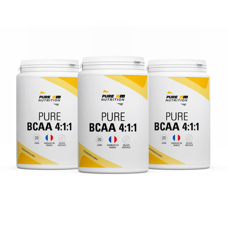 Pack de 3 BCAA 4:1:1