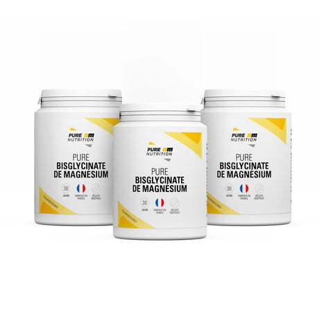 Pack de 3 Magnésium Bisglycinate