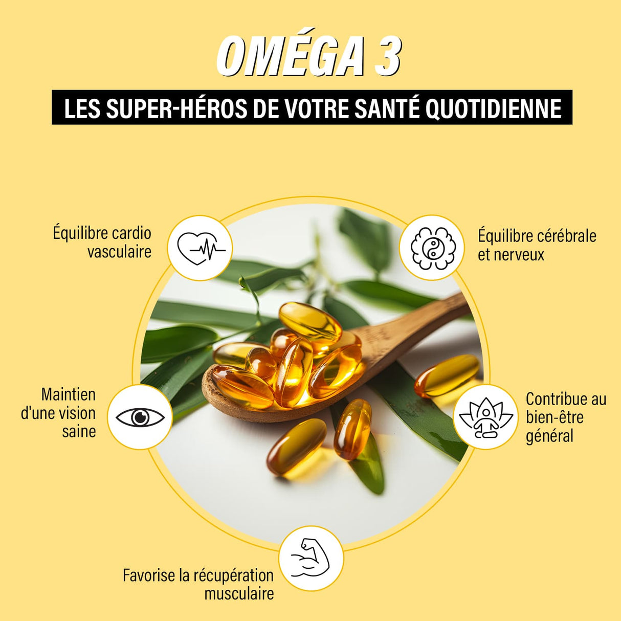 Oméga 3, les super-héros de votre santé au quotidien