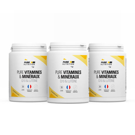 Pack de 3 multivitamines