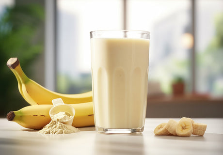 Smoothie protéiné à la whey vanille