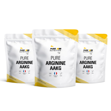 Pack de 3 PURE arginine AAKG