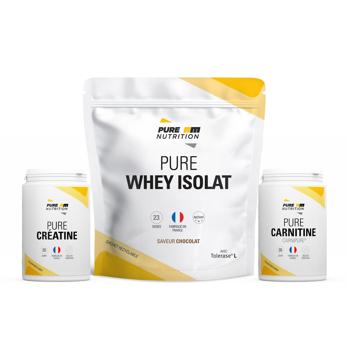 Pack prise de masse sèche