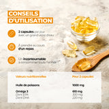 Conseils d'utilisation des PURE Oméga 3 EPAX