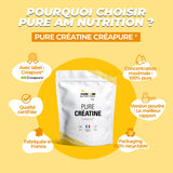 Pourquoi choisir la créatine creapure® ?