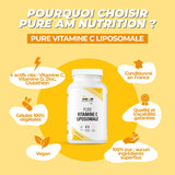 Caractéristiques Vitamine Liposomale PURE AM Nutrition 