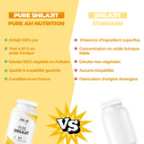 Shilajit AM Nutrition VS concurrents