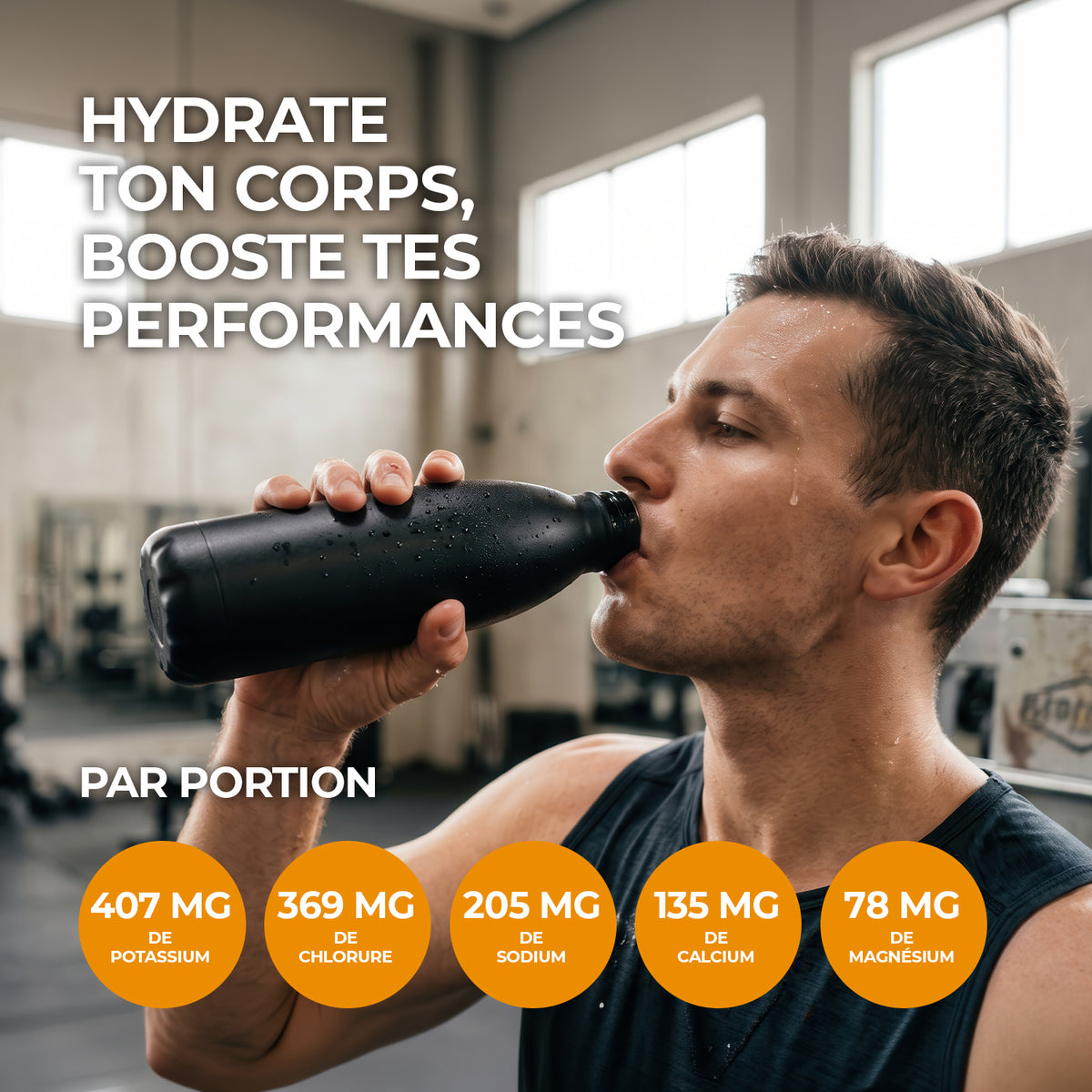 Hydrate ton corps, booste tes performances