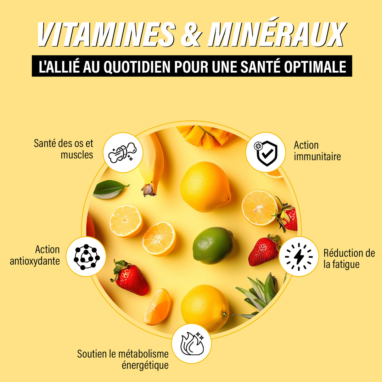 Les bienfaits des multivitamines