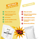 PURE Whey isolat VS concurrents 