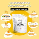 Pourquoi choisir la créatine creapure® ?