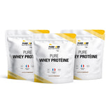 Pack de 3 whey protéine chocolat