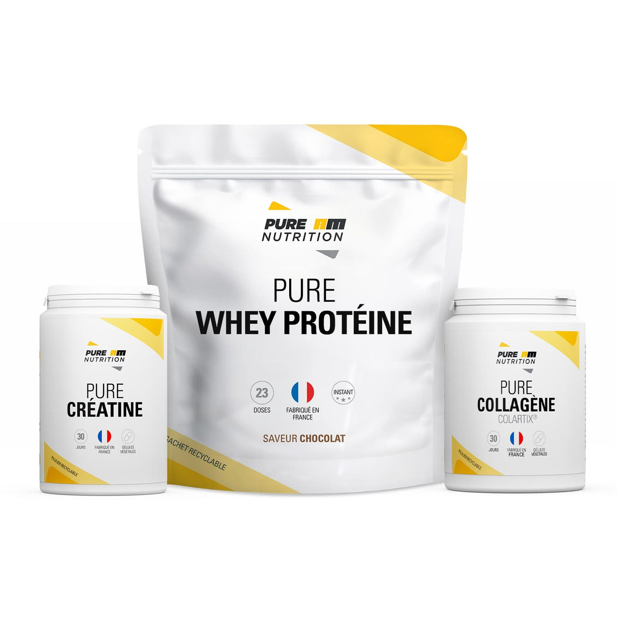 Pack prise de masse avec whey chocolat
