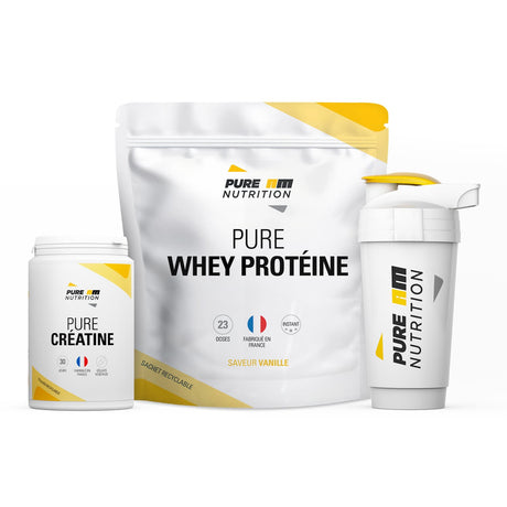 Starter pack avec whey vanille