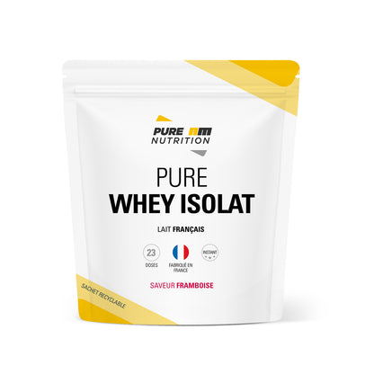 Whey isolate framboise PURE AM Nutrition