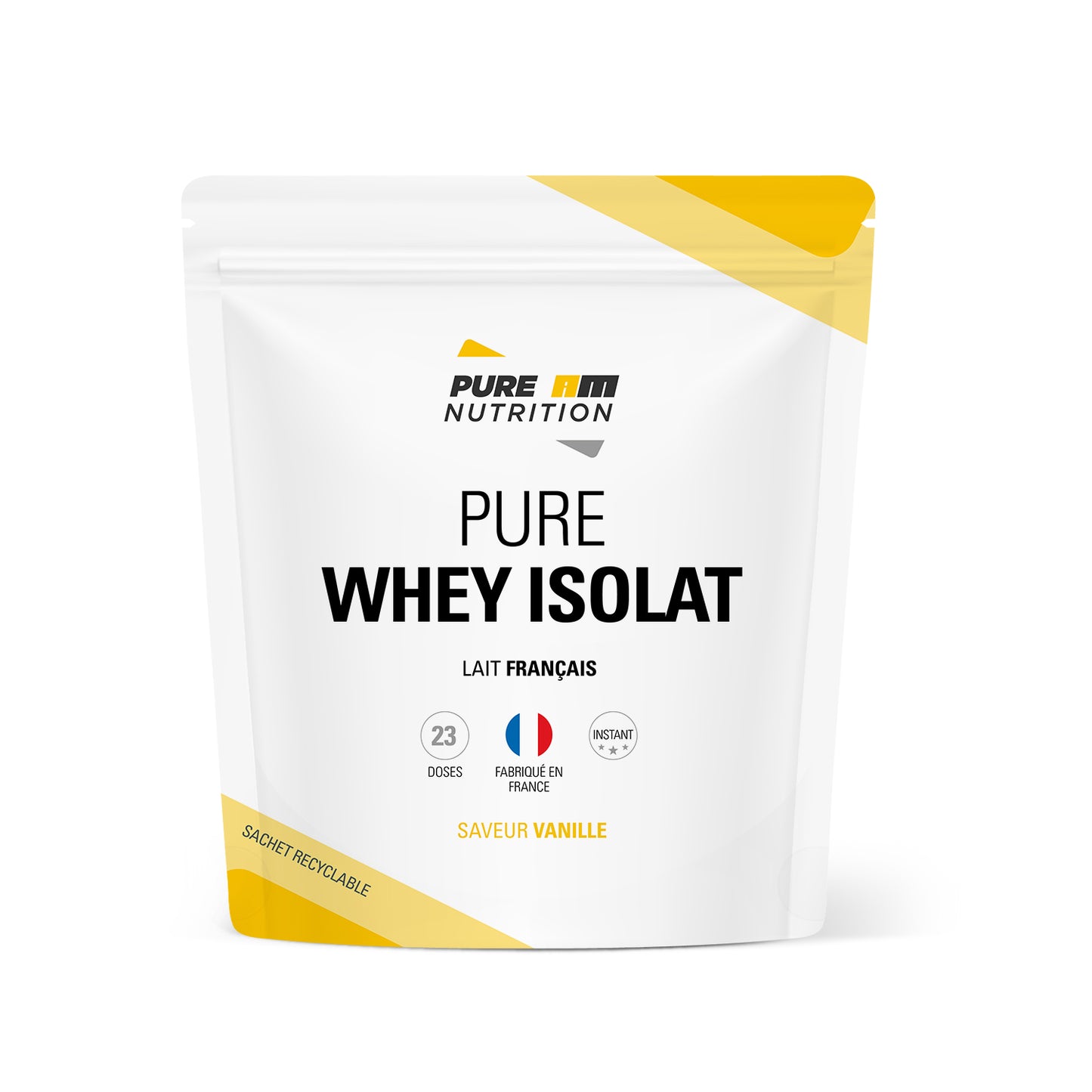 Whey isolate vanille PURE AM Nutrition
