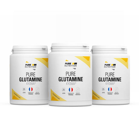 Pack de 3 glutamines en gélules